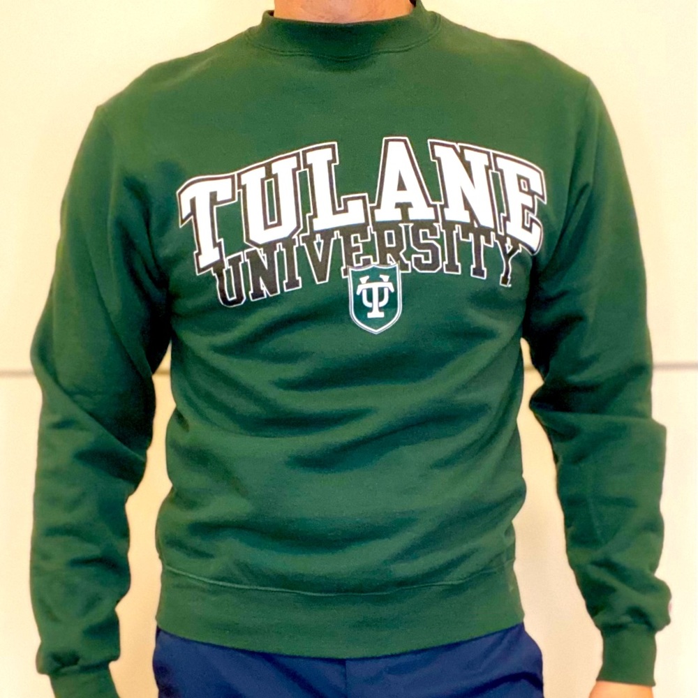 Adult S Official Tulane University Sweatshirt